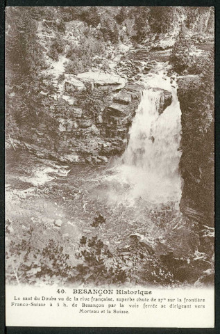 Le saut du Doubs