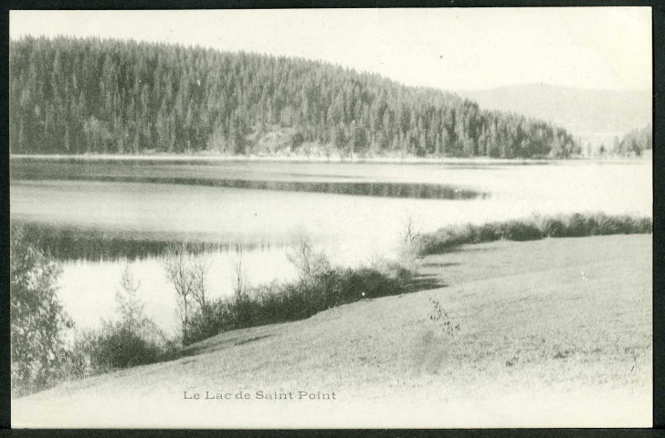 Le lac Saint-Point