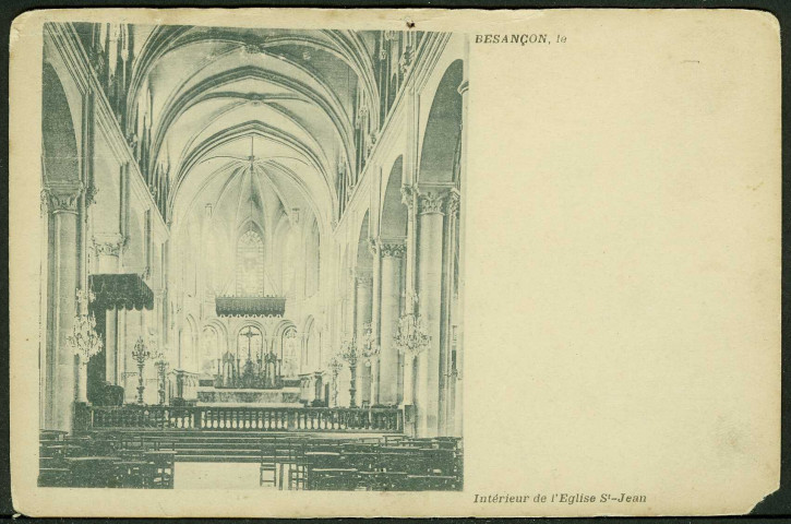 Intérieur de la cathédrale Saint-Jean