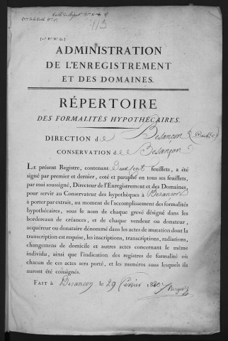 Volume n°113