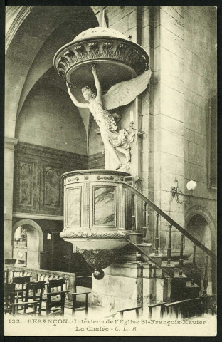 Eglise Saint-François-Xavier, Jeanne d'Arc au bûcher