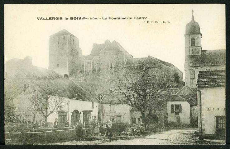 La fontaine du centre