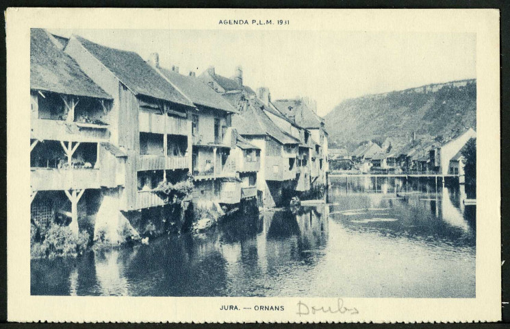 Vielles maisons sur la Loue
