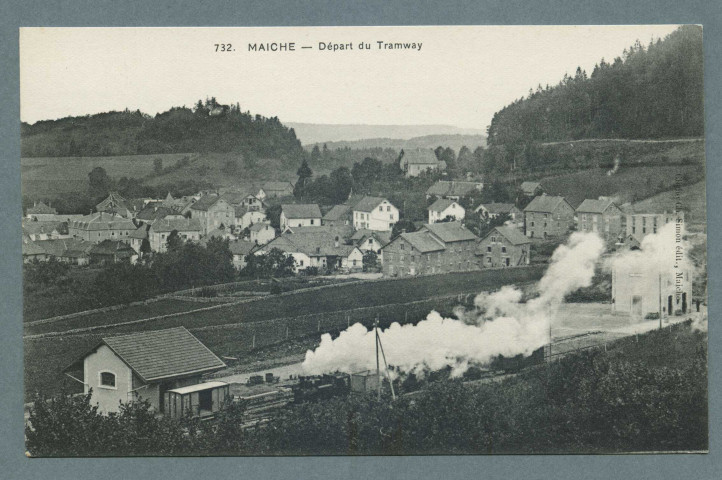 Départ du tramway