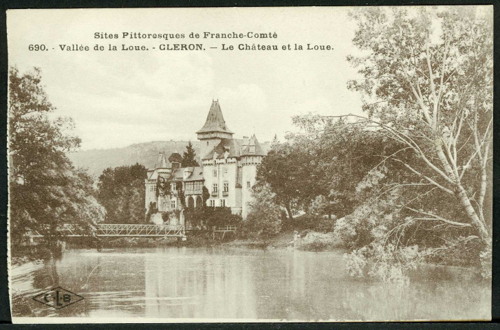 Vallée de la Loue, château de Cléron