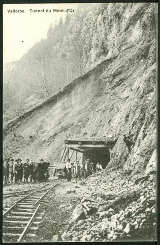 Vallorbe. Tunnel du Mont d'Or