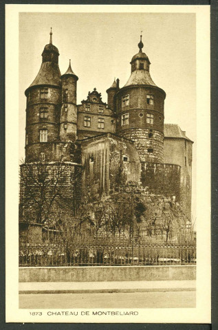 Le château de Montbéliard