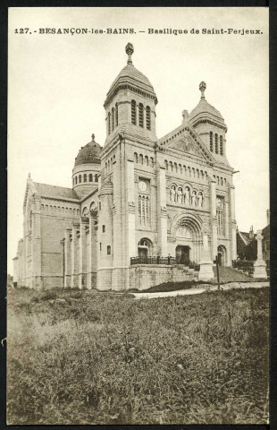 Basilique de Saint-Ferjeux, façade principale