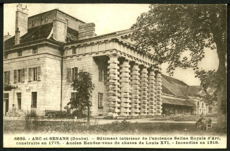 Les salines, intérieur