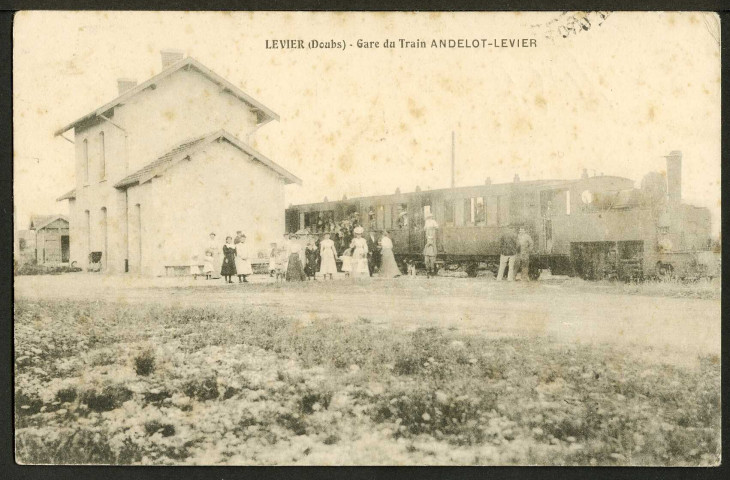 Gare du train Andelot-Levier