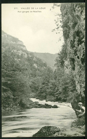 Vallée de la Loue. Aux gorges de Nouailles