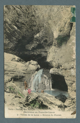 Vallée de la Loue. Source du Pontet