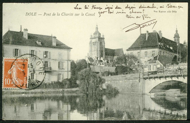Pont de la Charité sur le canal