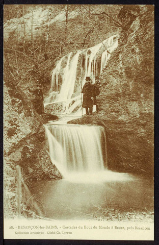 Cascade du Bout-du-Monde à Beure, près Besançon