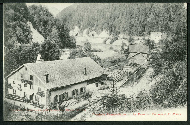La Rasse. Restaurant F. Maire