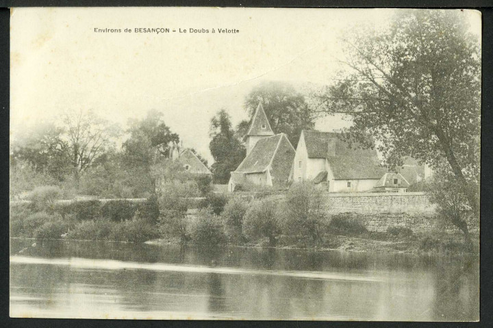 Le Doubs à Velotte