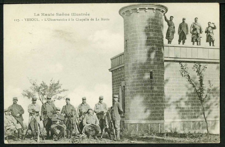 L'observatoire à la chapelle de la Motte