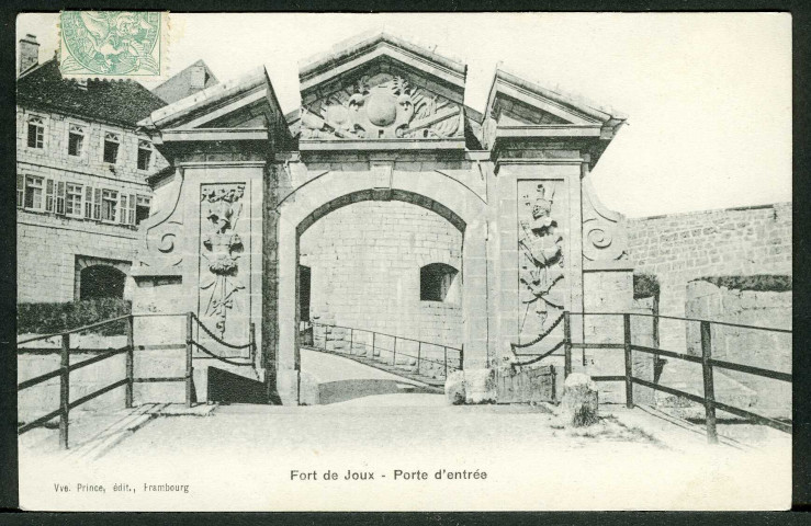 Fort de Joux, porte d'entrée