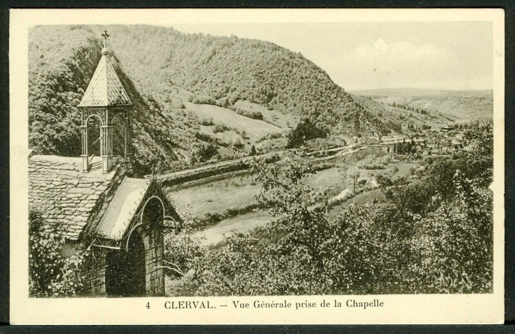Vue générale prise de la chapelle