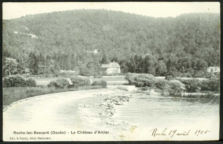 Le château d'Arcier