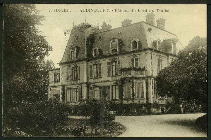 Château du bord du Doubs