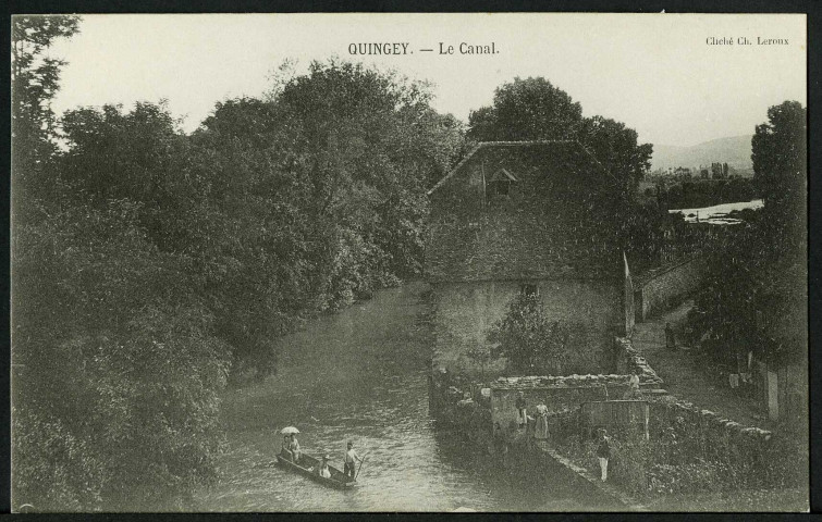 Bords de la Loue et le canal