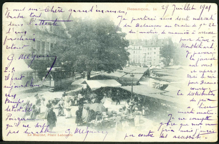 Place de la Révolution, anciennement place Labourée