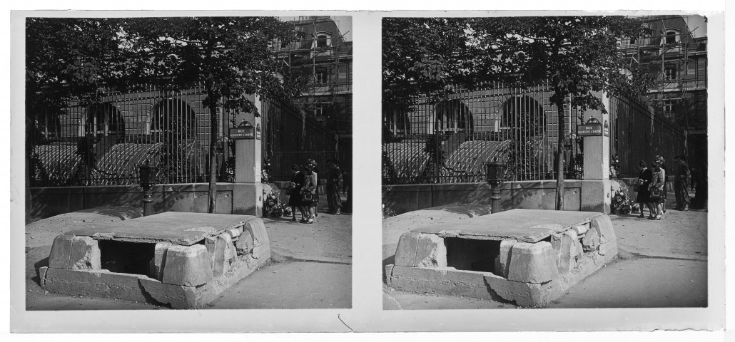 Abri de mitraillette au Palais du Luxembourg