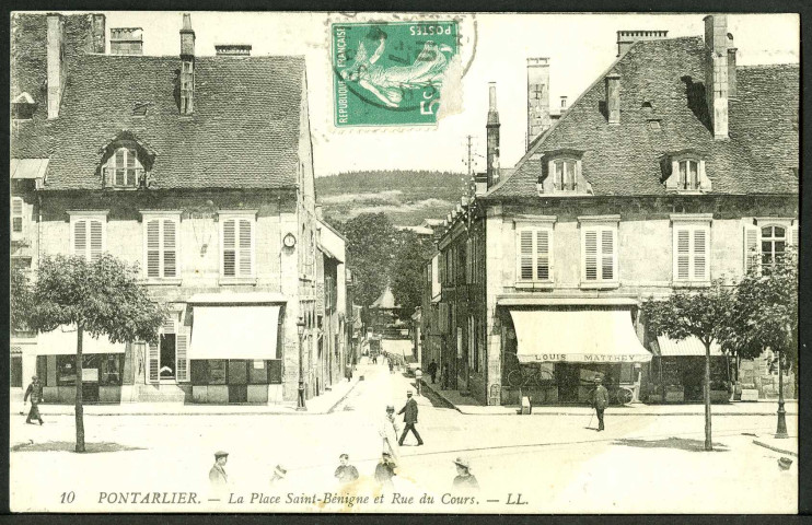 La place Sainte-Bénigne