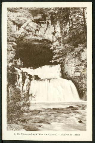 La grotte de la source du Lison