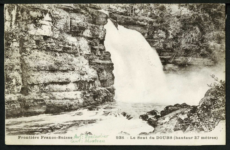 Le saut du Doubs