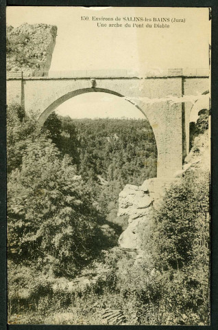 Une arche du Pont du Diable