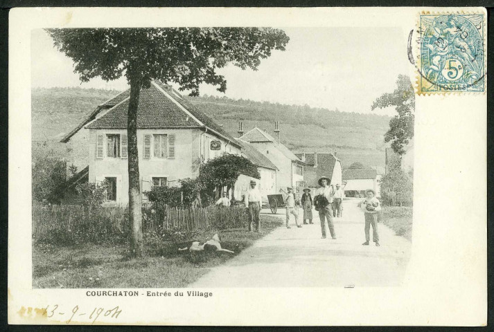 Entrée du village