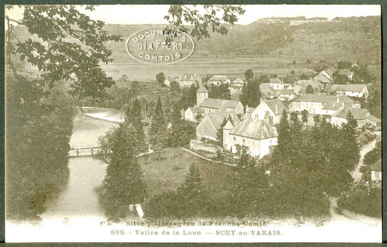 Vue générale du village