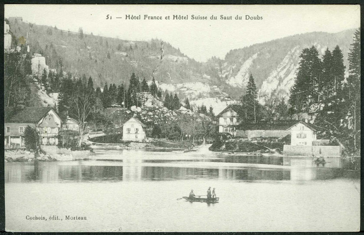 Hôtel France et hôtel Suisse du Saut du Doubs
