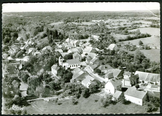 Vue panoramique aérienne