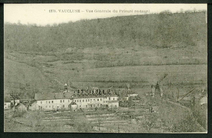 Vu générale du prieuré restauré