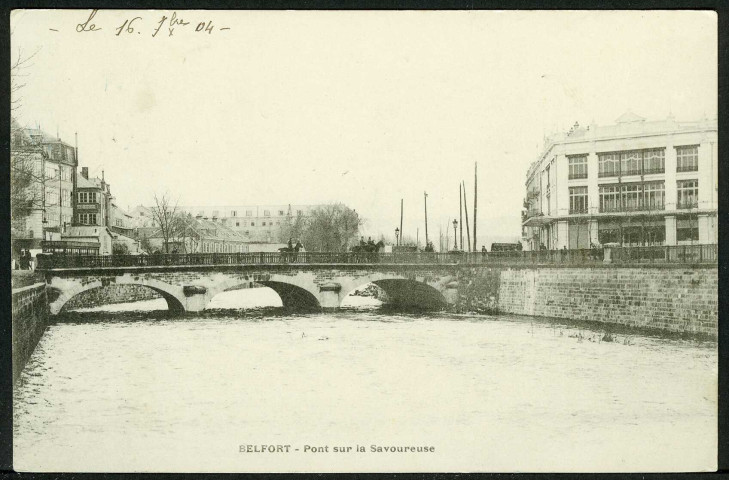 Pont sur la Savoureuse
