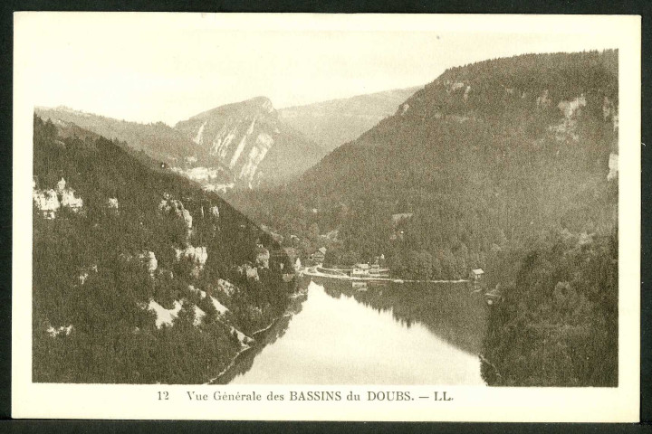 Vue générale des bassins du Doubs