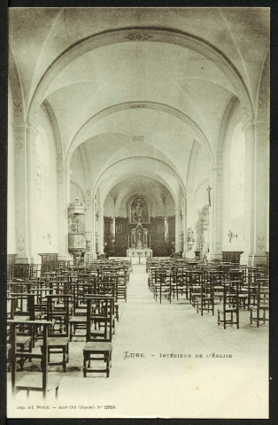 Intérieur de l'église