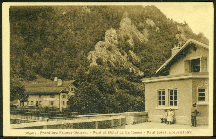 Pont et hôtel de la Rasse