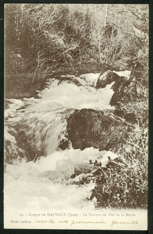 Gorges de Malvaux (Jura)