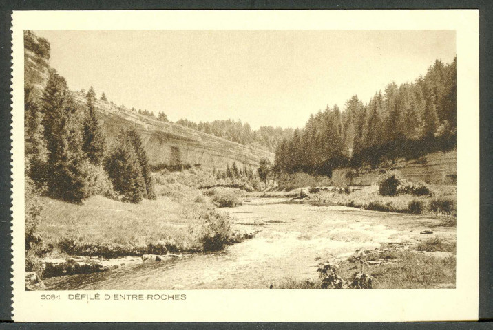 Défilé d'Entre-Roches