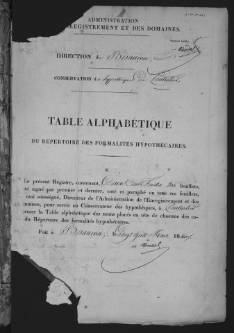 Volume n° 1