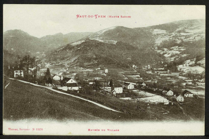Entrée du village