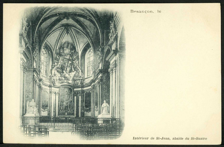 L'abside du Saint-Suaire