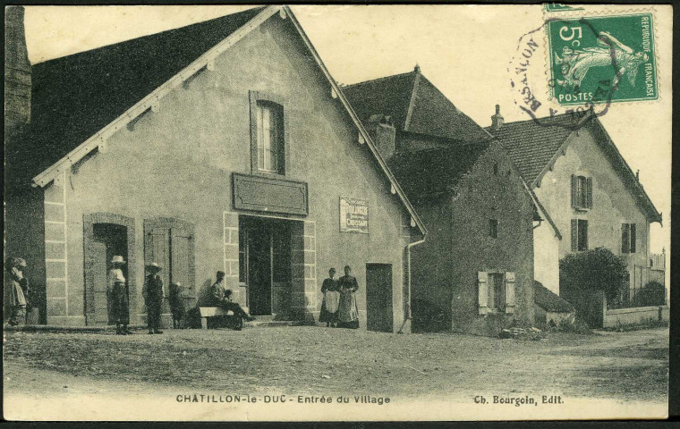 Entrée du village