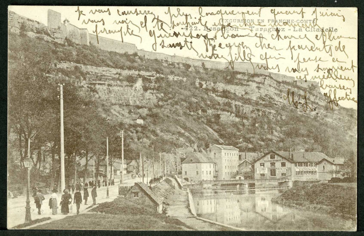 Tarragnoz, la citadelle, moulin et usine d'horlogerie