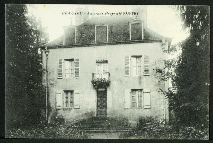 Ancienne propriété Ruffey