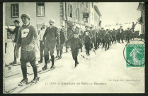 Concours de ski aux Rousses